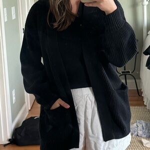 Ribbed Cardigan